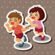 student cartoon theme elements N227