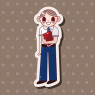 student cartoon theme elements N234