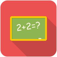 Chalkboard icon