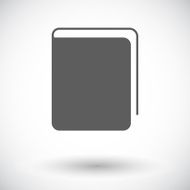 Book Single flat icon