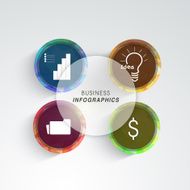 Set of business infographics