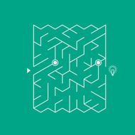 modern attractive maze