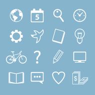 Education icons N105