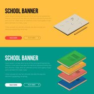 Vector illustration concepts of education and online learning N2