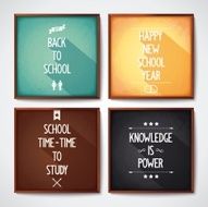 School - conceptual design lettering
