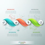 Modern infographics options banner N109