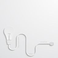 Vector modern light bulb background N10