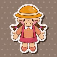 student cartoon theme elements vector eps N86
