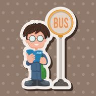 student theme elements vector eps N28