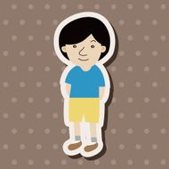student cartoon theme elements vector eps N98