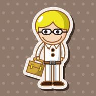 student cartoon theme elements vector eps N103