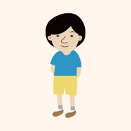 student cartoon theme elements vector eps N116