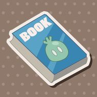 book theme elements vector eps N7