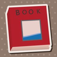 book theme elements vector eps N8