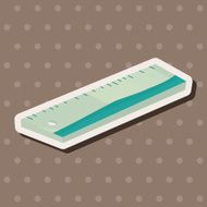 stationary ruler theme elements vector eps N14
