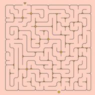 creative square maze