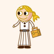 student cartoon theme elements vector eps N129