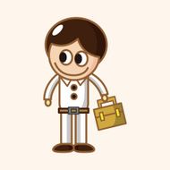 student cartoon theme elements vector eps N131