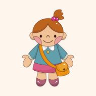 student cartoon theme elements vector eps N134