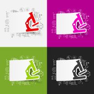 Drawing business formulas microscope N11