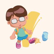 student theme elements vector eps N41
