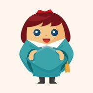 student cartoon theme elements N238