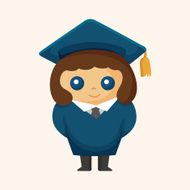 student cartoon theme elements N244