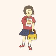 student cartoon theme elements N249