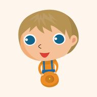 student cartoon theme elements N255