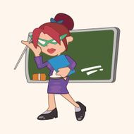 person character teacher theme elements N26