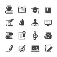 Education Icons Set - Acme Series