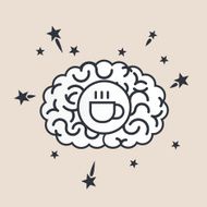 Brain Illustration N88