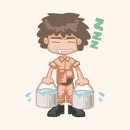 student cartoon theme elements N262
