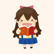 student cartoon theme elements N276