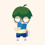 student cartoon theme elements N279