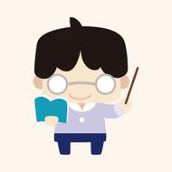 person character teacher theme elements N27