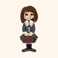 student cartoon theme elements N280