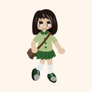 student cartoon theme elements N287