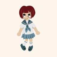 student cartoon theme elements N288