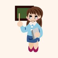 person character teacher theme elements N28