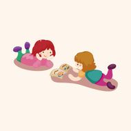 student cartoon theme elements N291