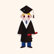 student cartoon theme elements N294