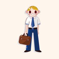 student cartoon theme elements N295