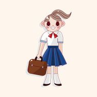 student cartoon theme elements N296