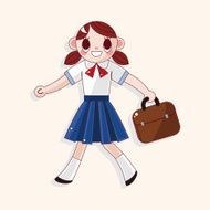 student cartoon theme elements N299