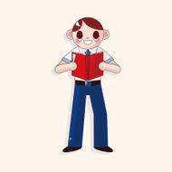 student cartoon theme elements N300
