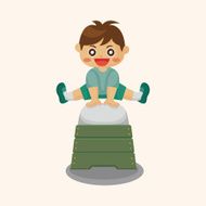 student cartoon theme elements N304