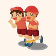 student cartoon theme elements N306