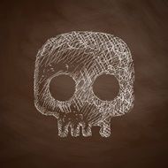 Skull Icon N12