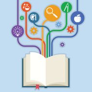books and icons of science The concept modern education